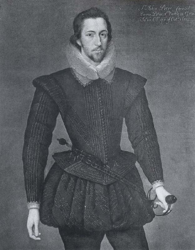 Sir John Petre of ingatestone Hall, unknow artist